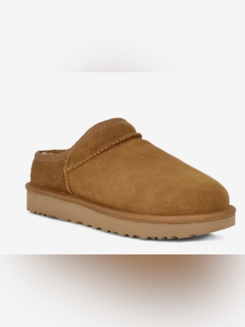 UGG Suede Slip-On Mule in Chestnut size 11 BNWT